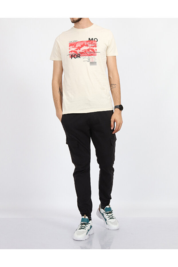 Tricou, Crem - 1