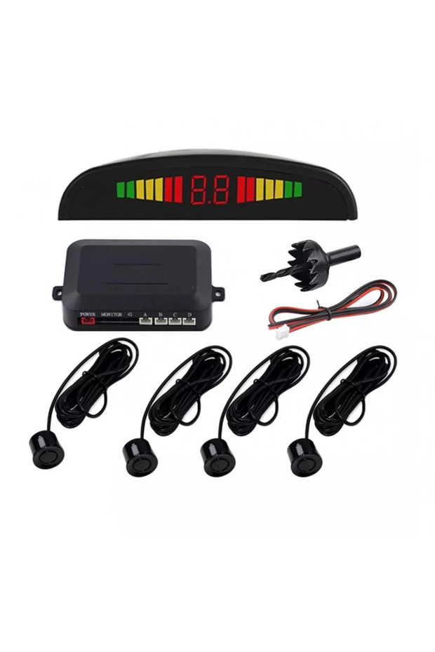 Set of 4 parking sensors with display and sound JRH - 3