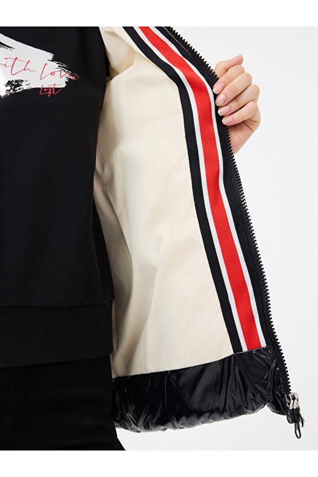 Regular Fit Kadın Mont - 6