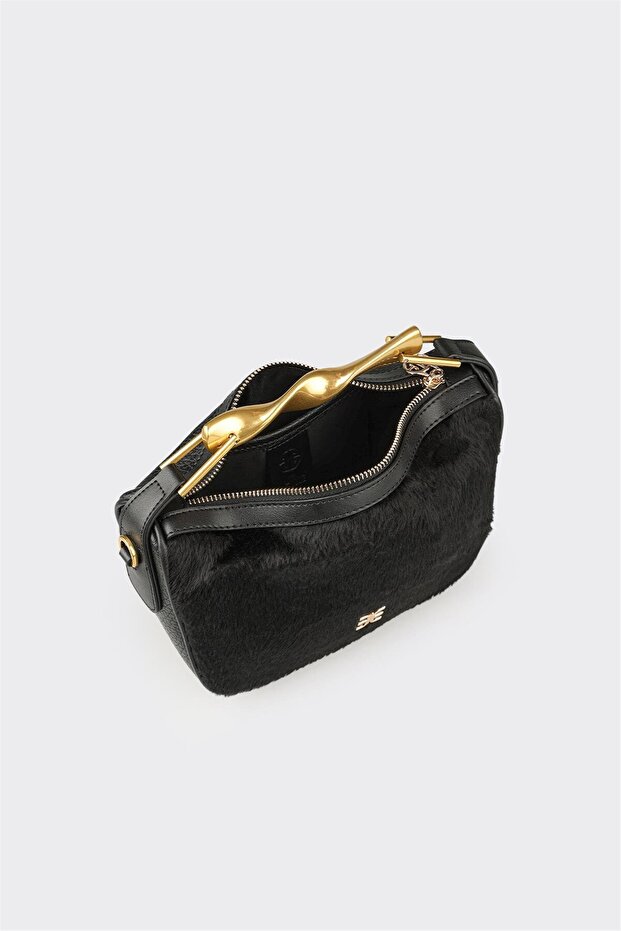 Siyah Kadın Çapraz Çanta - 4