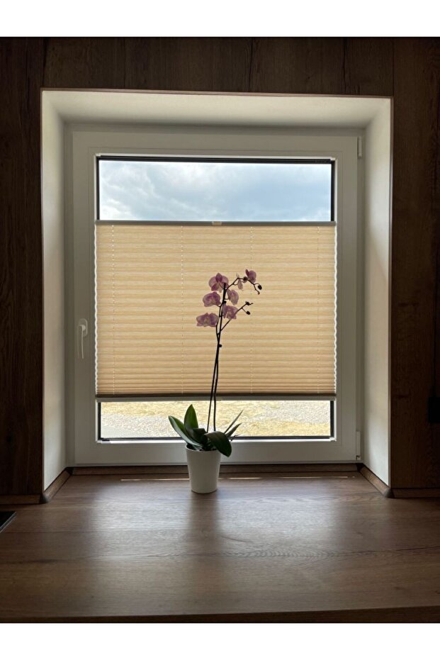 KREM KANCALI / VİDALI PLİSELİ PERDE - 1