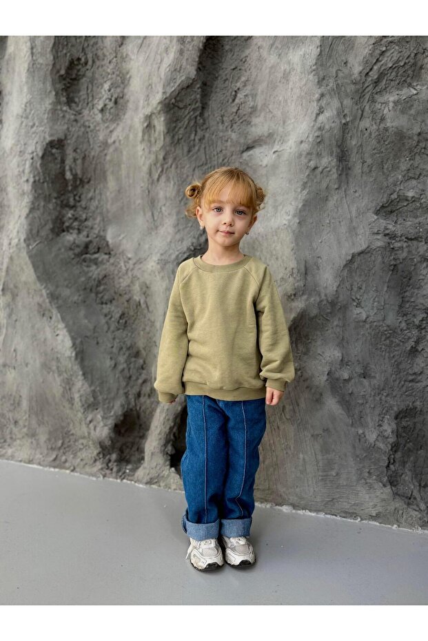 Oversize Sweat - küf yeşili - 4