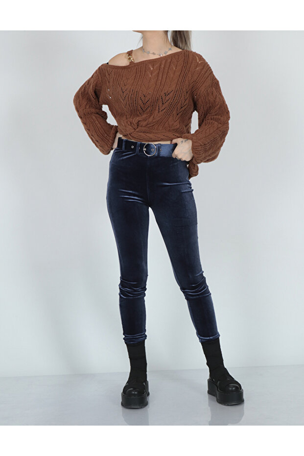 Pantaloni, Bleumarin - 1