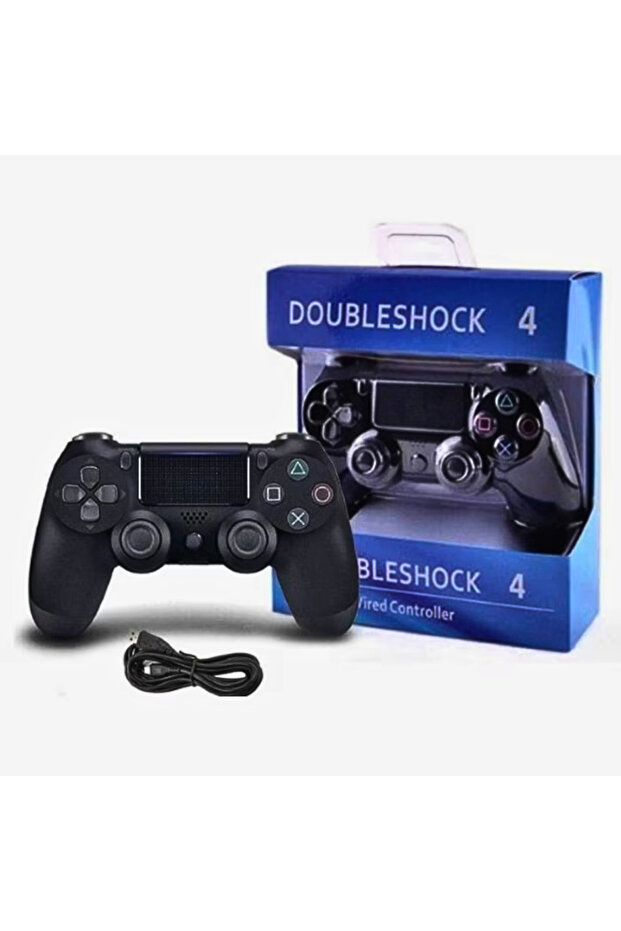 Wired Smart Controller, compatible with PS4 and PC, for gaming - 1
