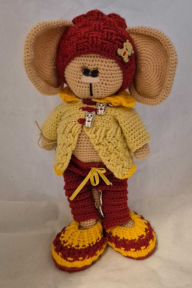 crocheted mouse - 1