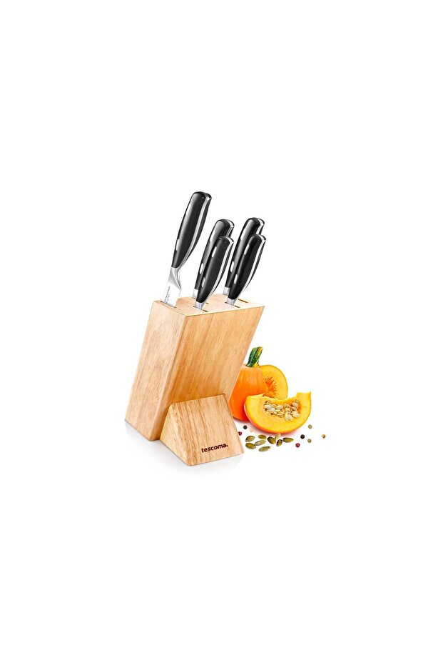 GrandChef 6 Parça Bloklu Bıçak Seti - 1