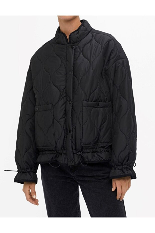 Oversized Jacket, Black - 1