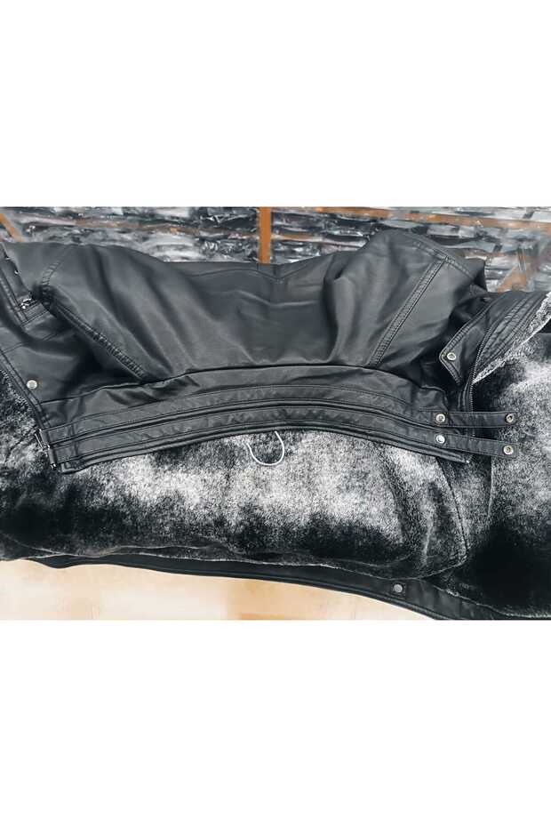 Deri Mont Ceket - 3