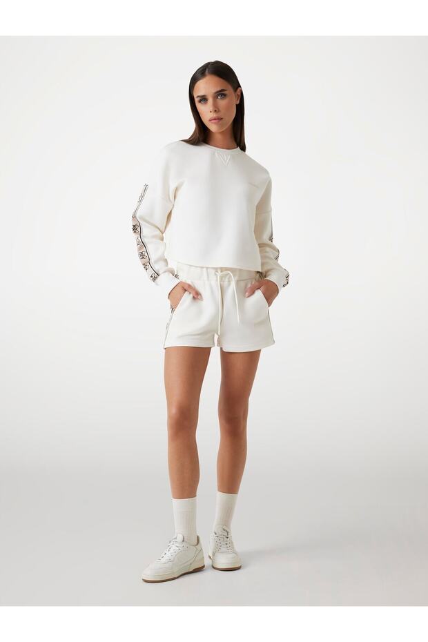 BRITNEY SHORT Γυναικείο Κρεμ Σορτς V3GD13KB3P2-G6K5 - 5