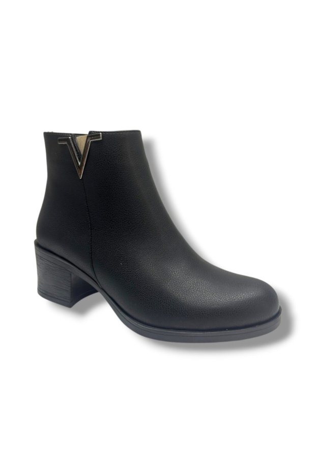 Sdf 305-26 leather trend fashion buckled zippered women's boots