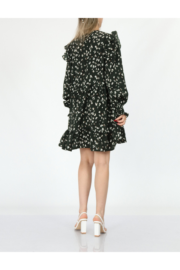 Rochie scurta, Verde - 2