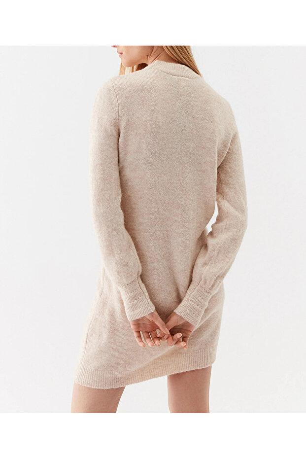 Rochie scurta, Crem - 2