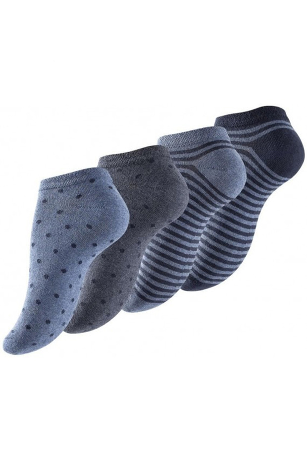 Socks, Navy Blue - 1