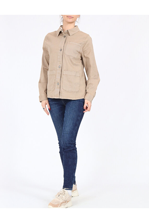 Jacket, Beige - 1