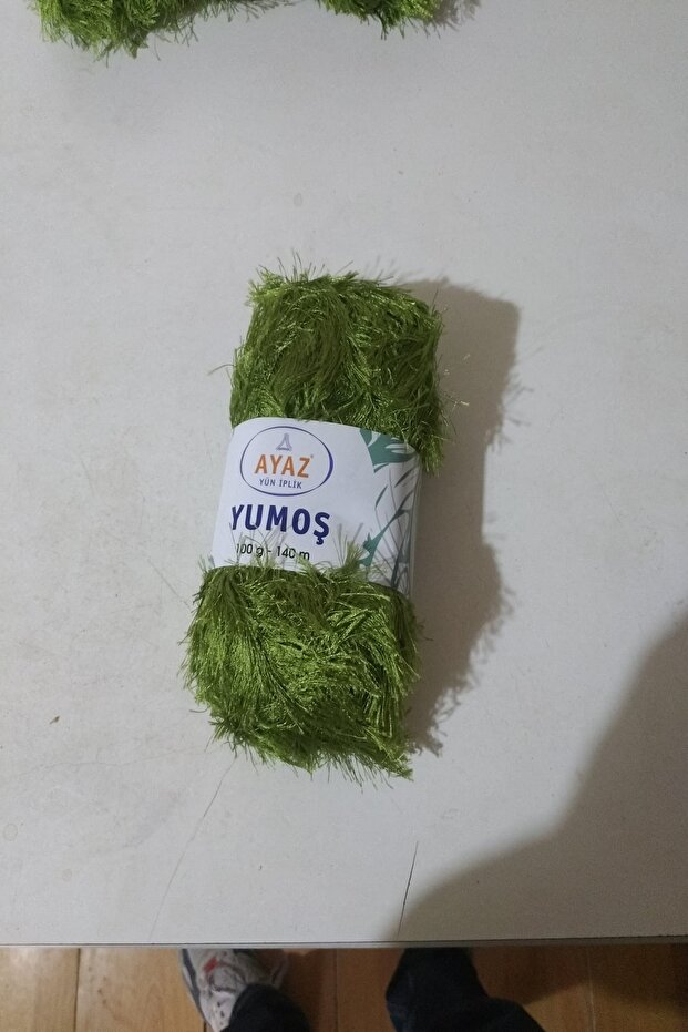 Yumoş Bearded Rope Green 1 Piece Colar : 1263