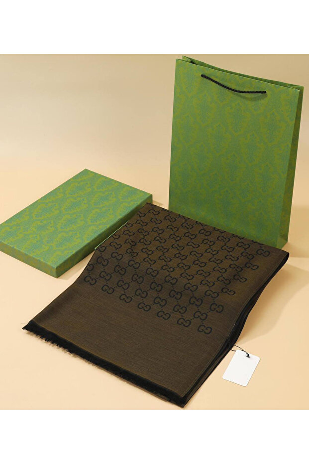A Quality Wool Silk Shawl Luxurious Patterned Shawl – Gift Premium Shawl