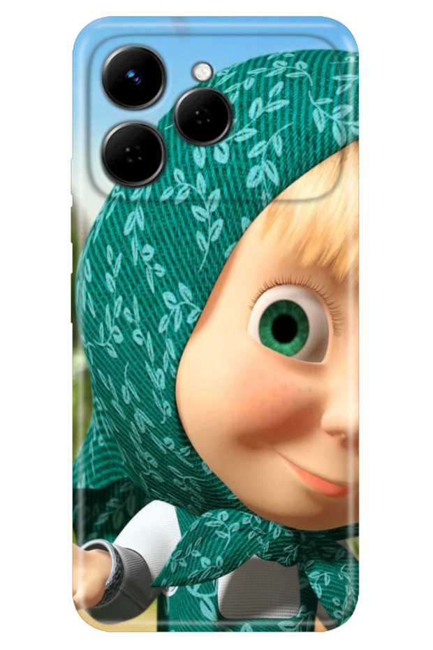 Spark 40 4g (Km5N) Case Decorative Silicone Printed Cover Turban
