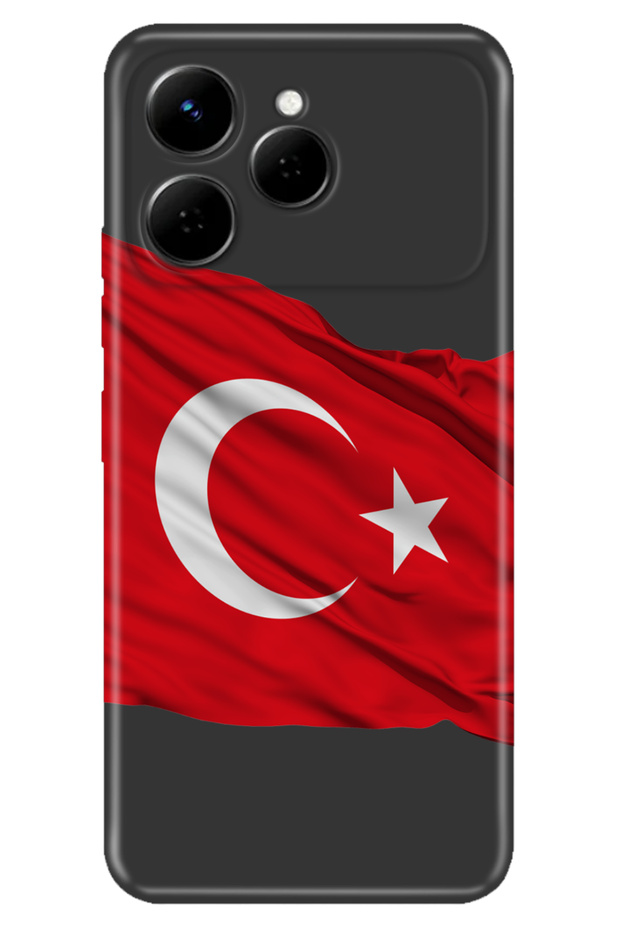 Case for Spark 40 4g (Km5N) Color Silicone Printed Tpu Al Flag