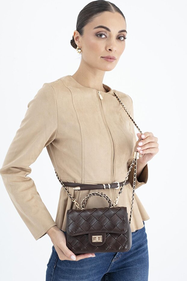 Sç Byn2453 Crossbody Bag Brown