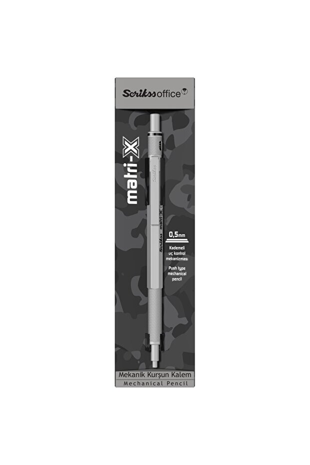 Scrikss Matri-X Versatil 0.5 mm Transparent Packaging Tip Pen