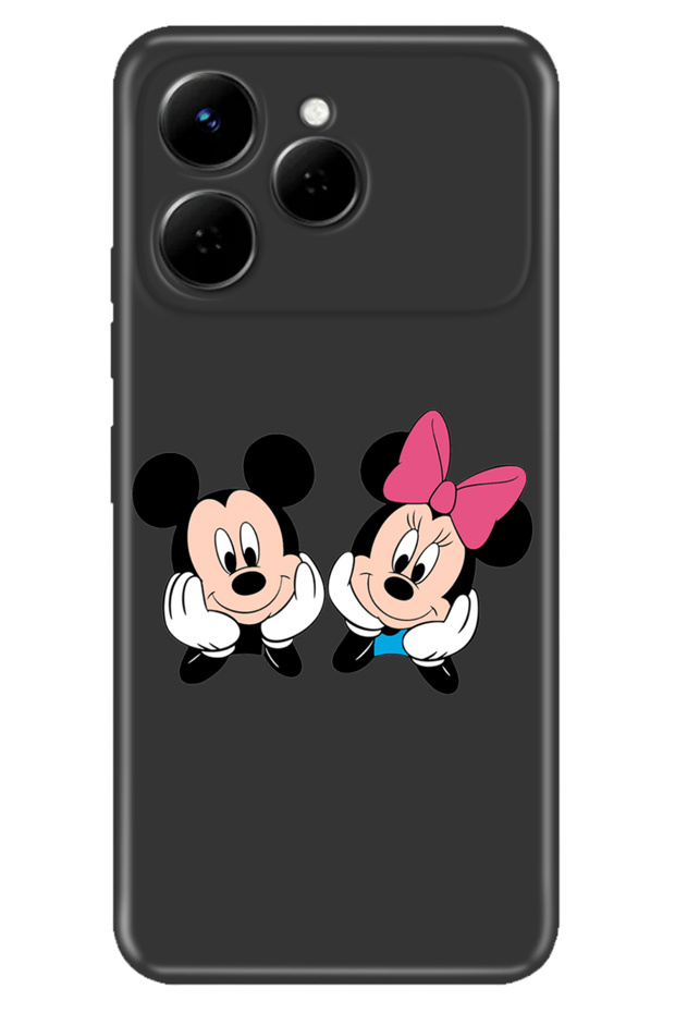 Spark 40 4g (Km5N) Case Color Silicone Printed Tpu Minnie Mickey