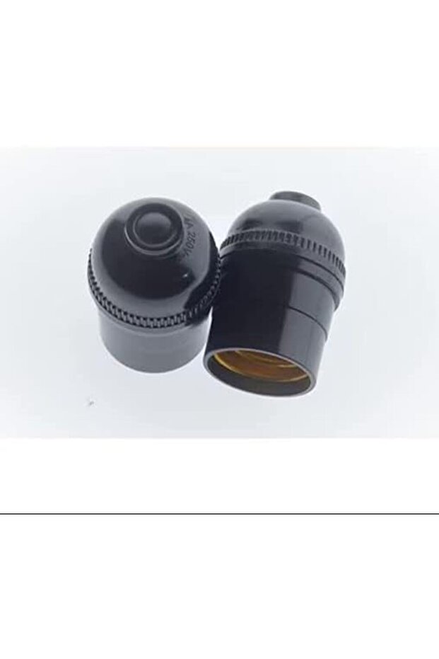 Bulb Holder (HANGING E27 BLACK)