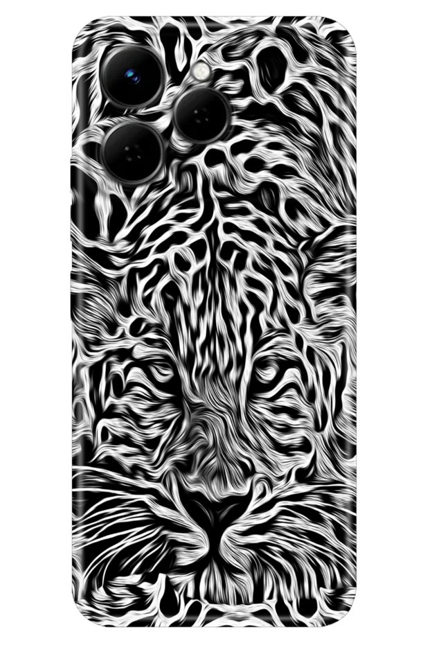 Spark 40 4g (Km5N) Case Decorative Silicone Printed Cover Wild Lion Art