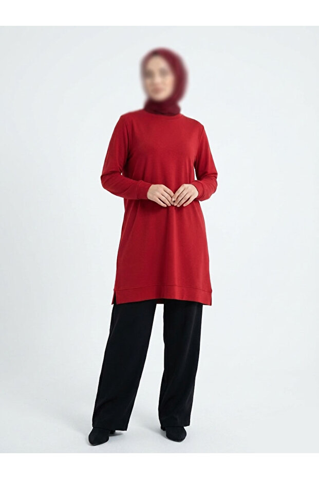 Women's Hijab Stretch Fabric Tunic-432