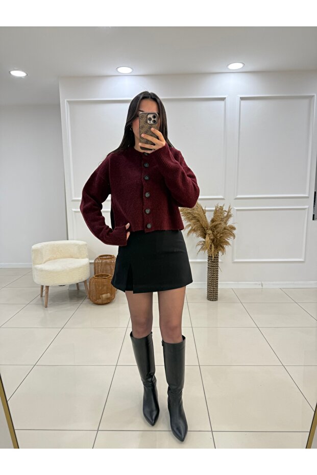 Düğmeli Hırka - 3