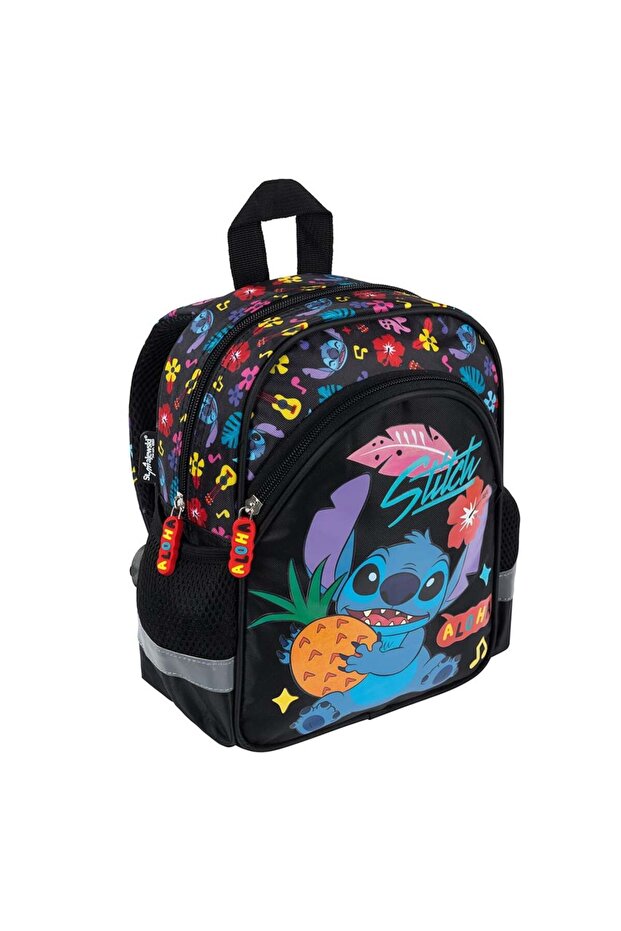 Ghiozdan școlar Stitch Aloha cu 2 compartimente - 1