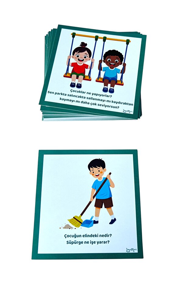 بطاقات التفسير المرئي/ ما قبل المدرسة/ أسئلة وأجوبة/ نشاط/ تعليم خاص - 3