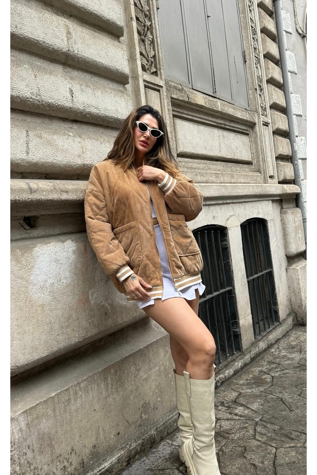 Fitilli kadife mont - 2