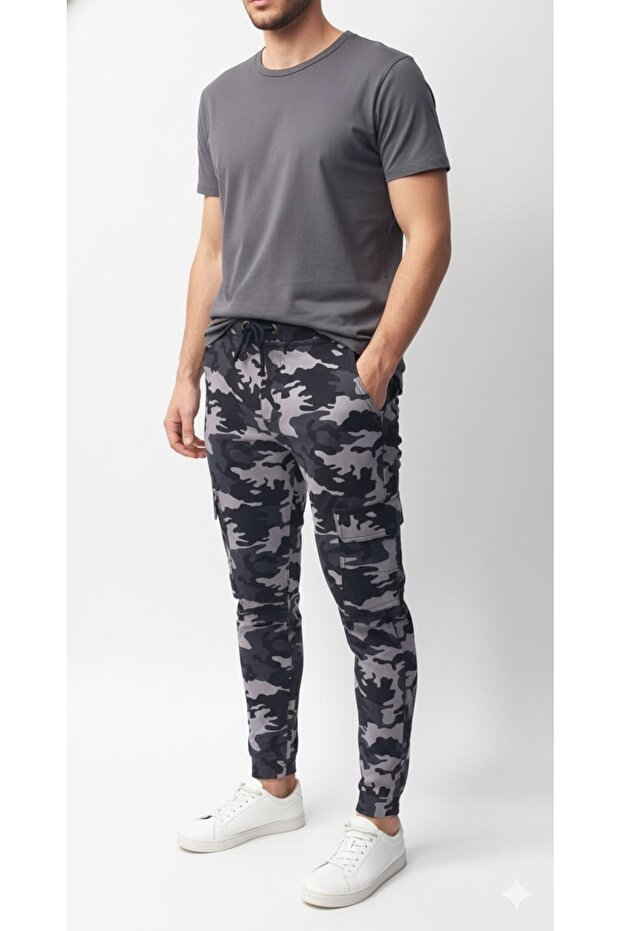 Men's Camo Cargo Joggers