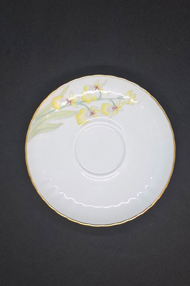 Svanholm Adam and Eve Themed Porcelain Coffee/Tea Cup Saucer 1 Piece