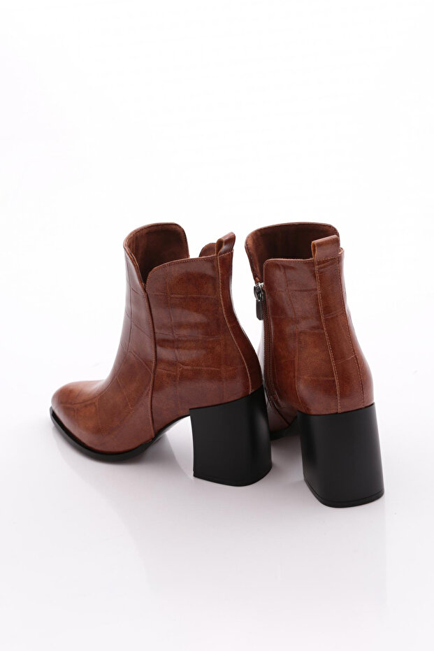 910 Kadin Topuklu Bot - 3