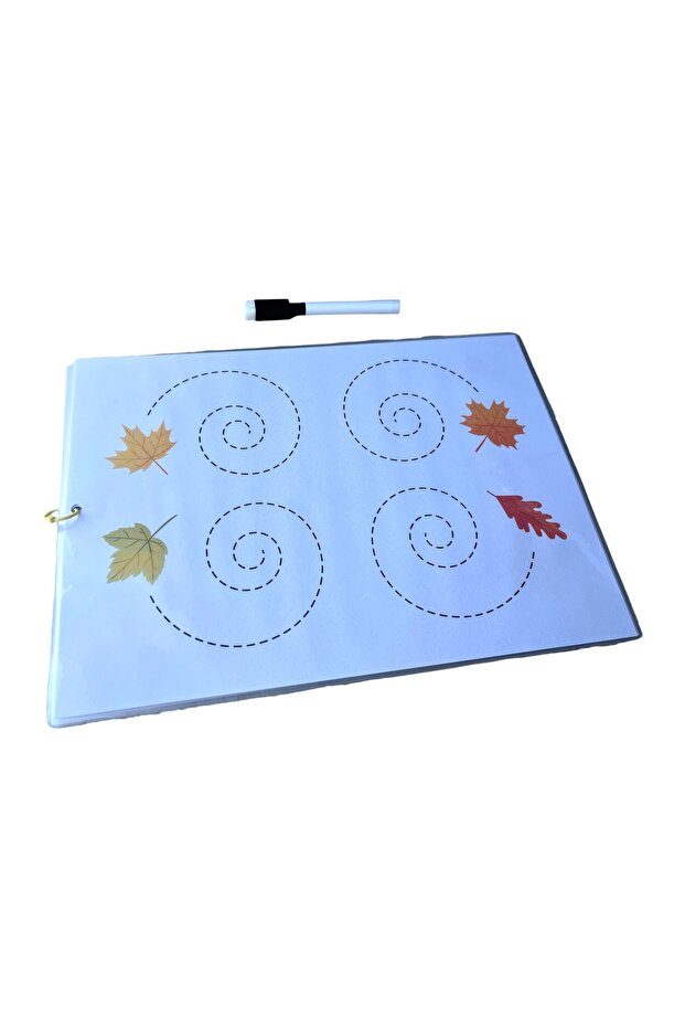 Line Drawing Workbook with Summer Erasable Pen - 3