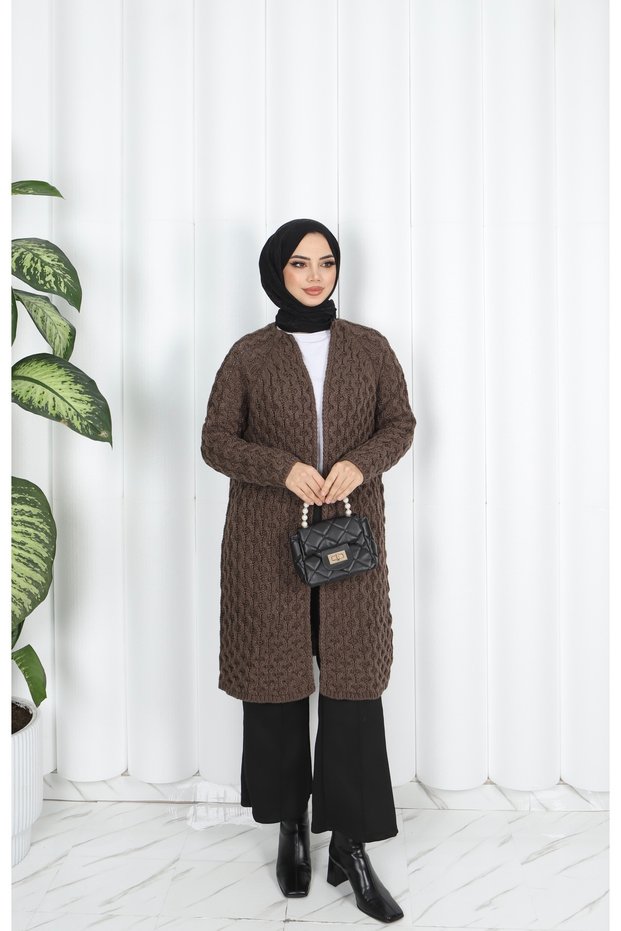 Knitted Thick Knitwear Cardigan