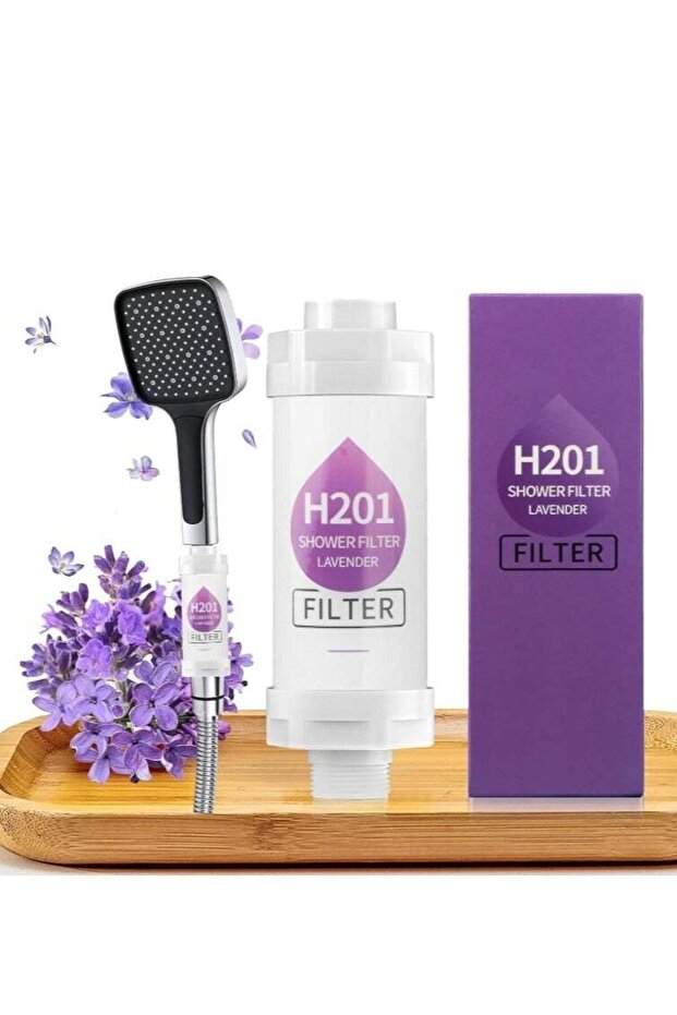 Shower Soaker Vitamin C Shower Head Filter (Lavender)