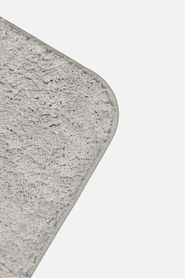 سجادة حمام، رمادية - 3