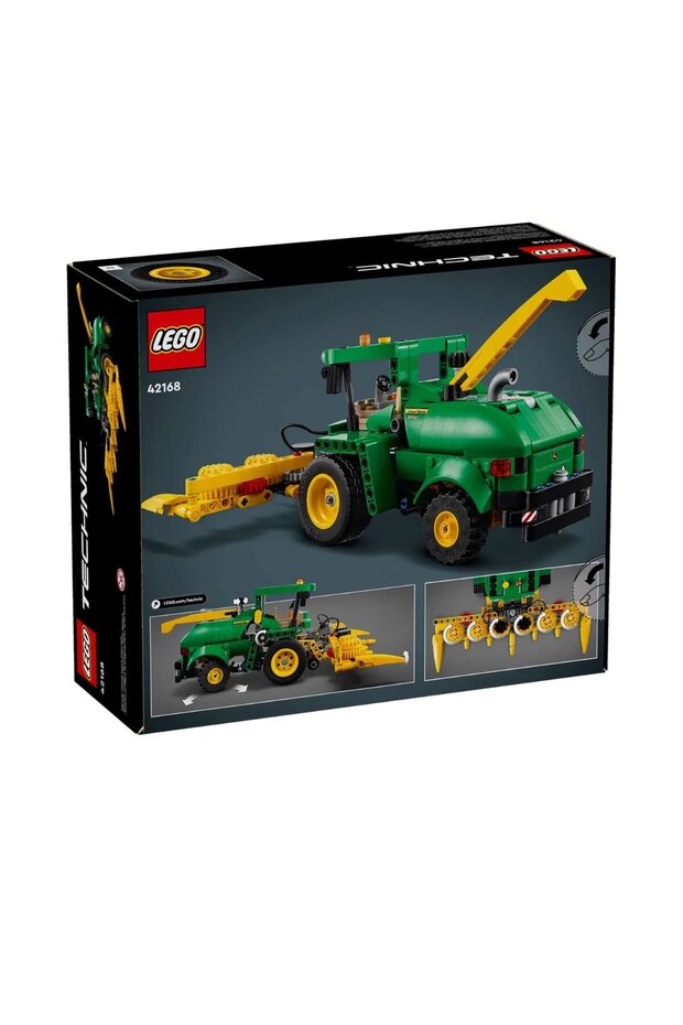 559 Pieces 42168 Technic John Deere 9700 Forage Harvester, Multicolor