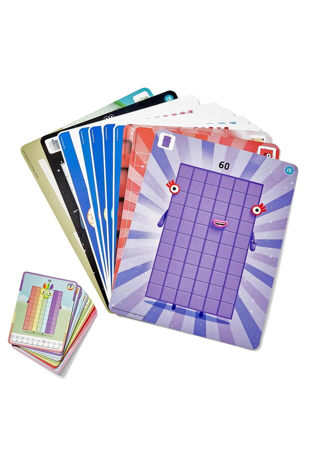 MathLinkÃ‚Â®Cubes Numberblocks Activity Set - Heroes with Zero - 3