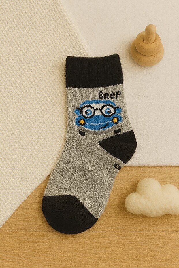 Children's Socks Cute Patterned Cotton