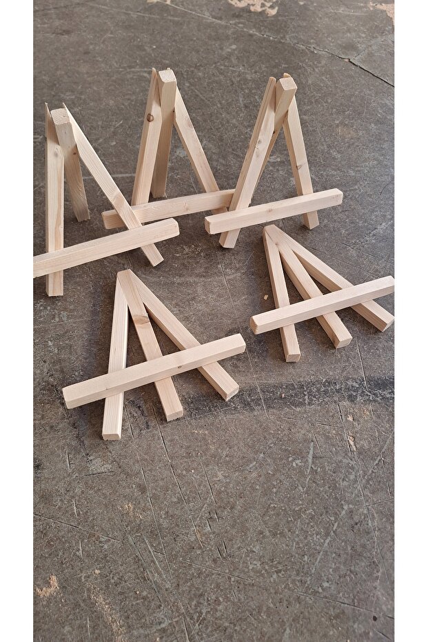 Ahşap şovale 5 adet - 1