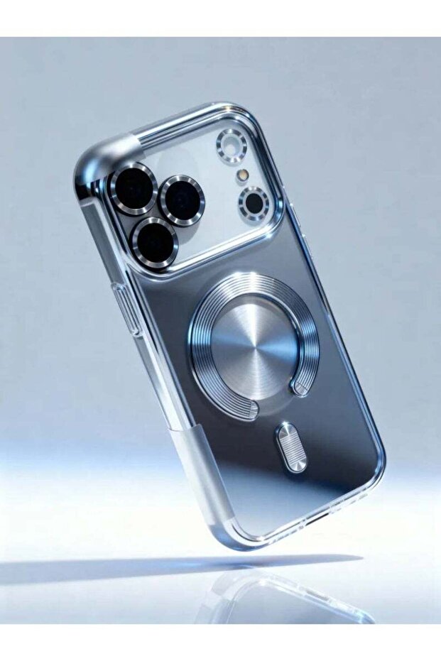 Orange Life 17 Pro Max Electroplated Magnetic Case | 360° Full Protection | 9H Privacy Glass
