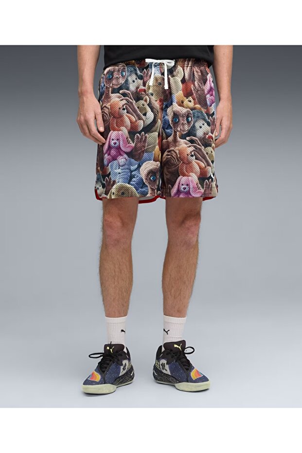 Hoops X E.T. Patterned Basketball Shorts - 2