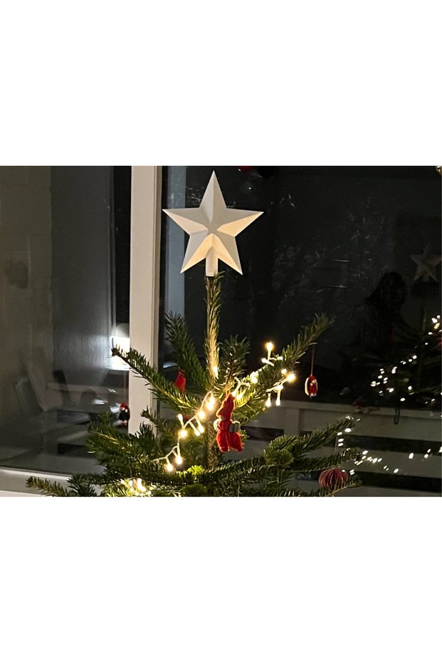 Layered Christmas Tree Topper Star