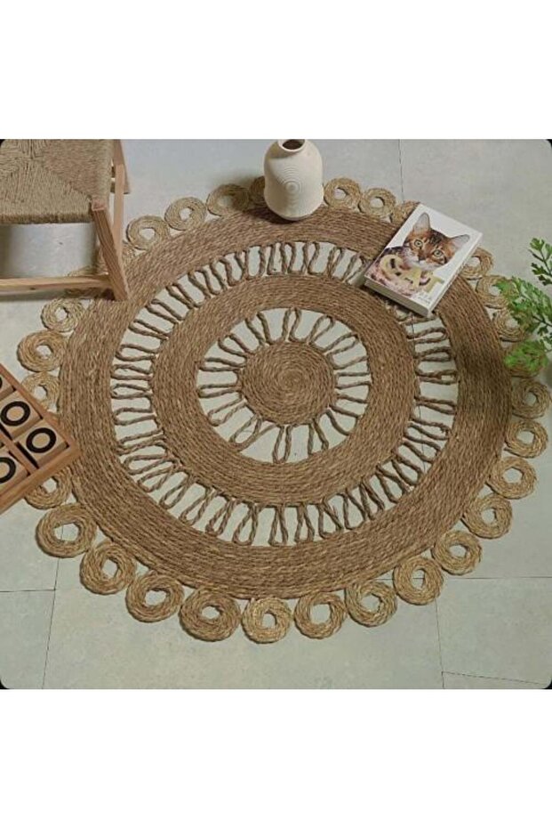 مفرش خوص بوهيمي Bohemian Seagrass Mat