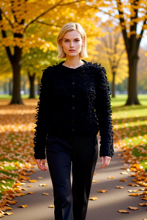 Women's Textured Tassel Knit Cardigan Is an Indispensable Item in the Winter Wardrobe with Its Stylish Design and Soft Texture.