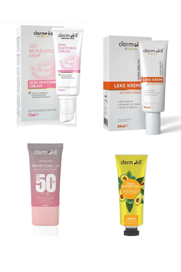 Anti-Blemish 60 ml + Skin Whitening 75 ml + Tone Equalizing Cream 50 ml + 30 ml Cream Gift