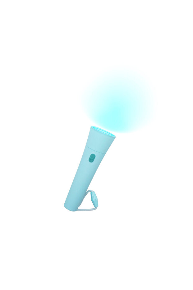 LED flashlight with adjustable light - Blue, - 5